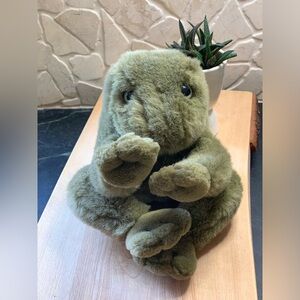 GUND | Vintage 1985 Croaking “Ribbit”  Soft Plush Frog.